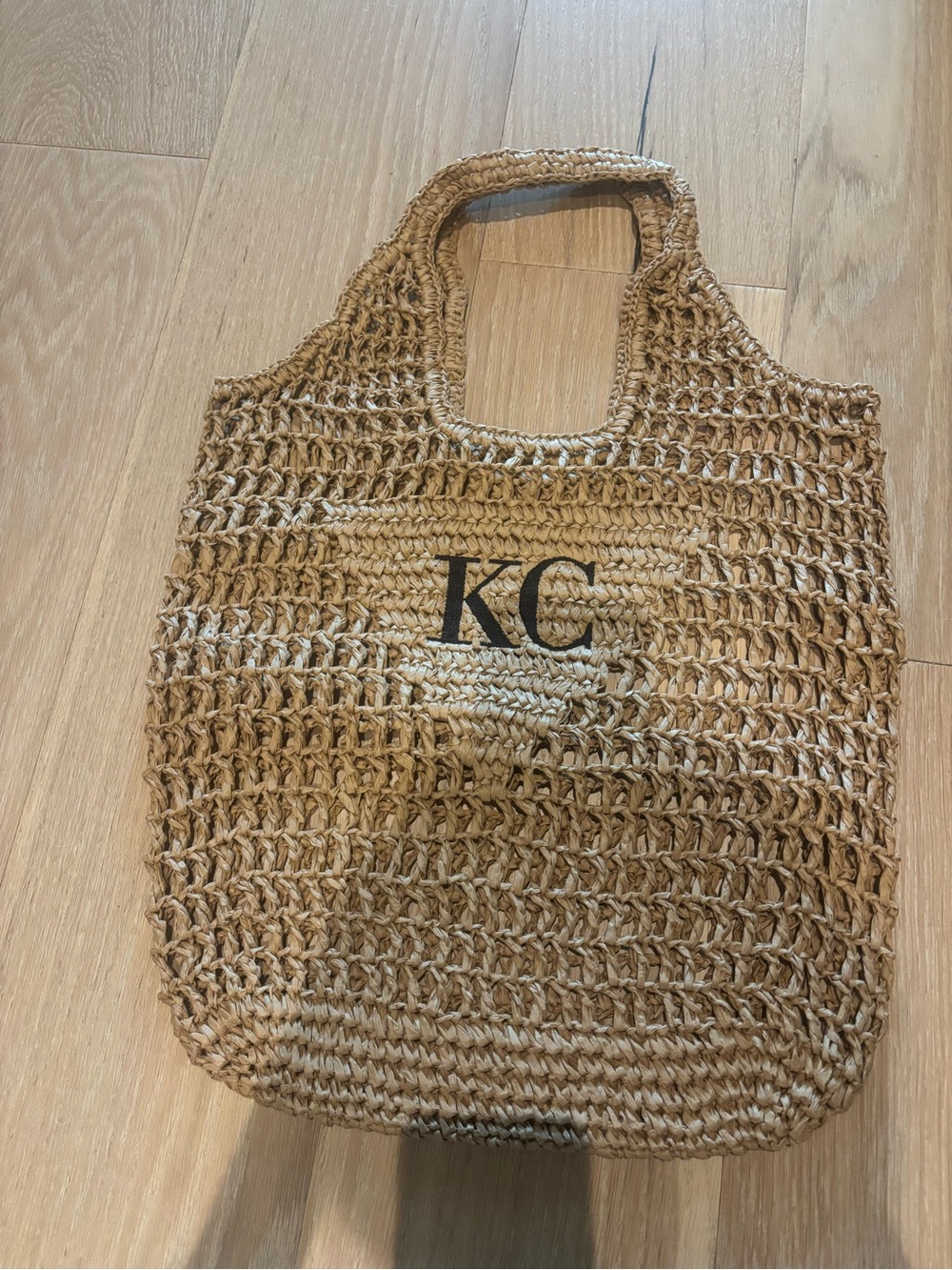 Straw Beach Bag